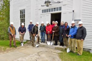 Historic Francestown Town Hall Renovation Underway