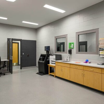 Williston Public Safety Facility Process Room