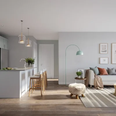 Riverline North Conway KitchenLiving